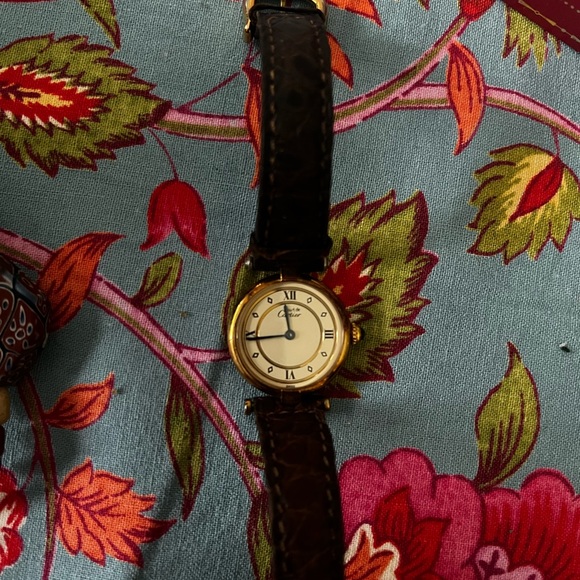 Cartier Vermeil Watch - Picture 3 of 4